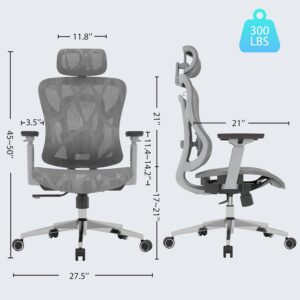 Logicfox Ergonomic Mesh Office Chair